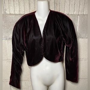 Hampton Nite brand burgundy Medium size jacket normal wear good conduction.